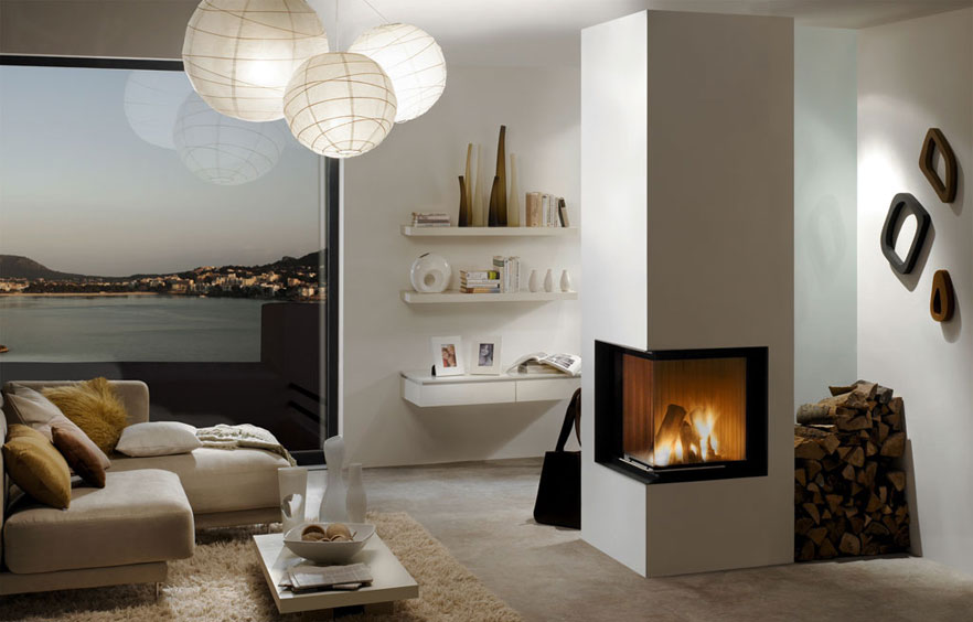 Ogrevanje hiše s kaminom